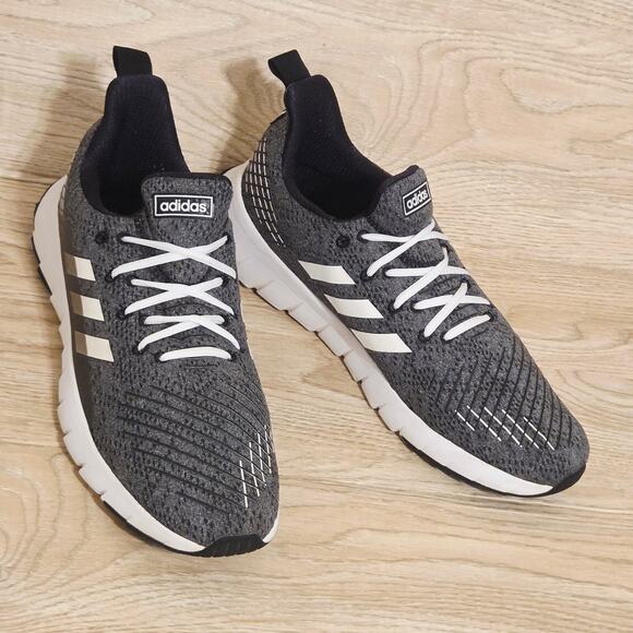 Adidas Men's Running Shoe Training Mesh Gray White Size 14 Sneakers 121830164 - Picture 3 of 8